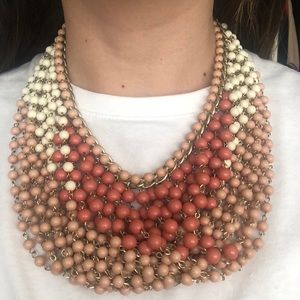 A Beaded Bib Necklace